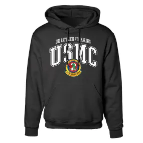 2nd Battalion 4th Marines Arched Hoodie