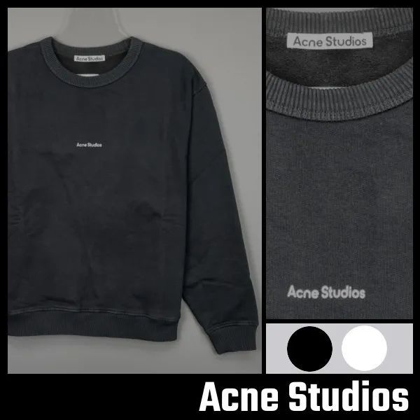 Acne Studios  |Street Style Logo Hoodies & Sweatshirts