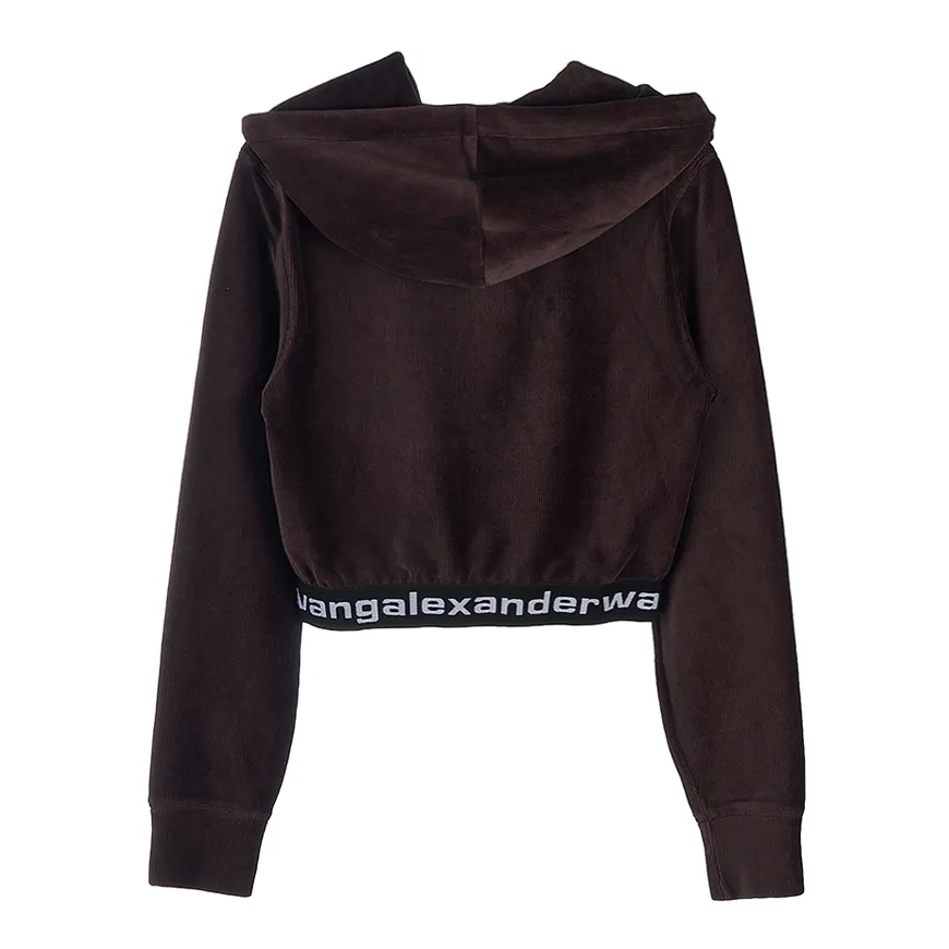 Alexander Wang  |Street Style Logo Hoodies & Sweatshirts