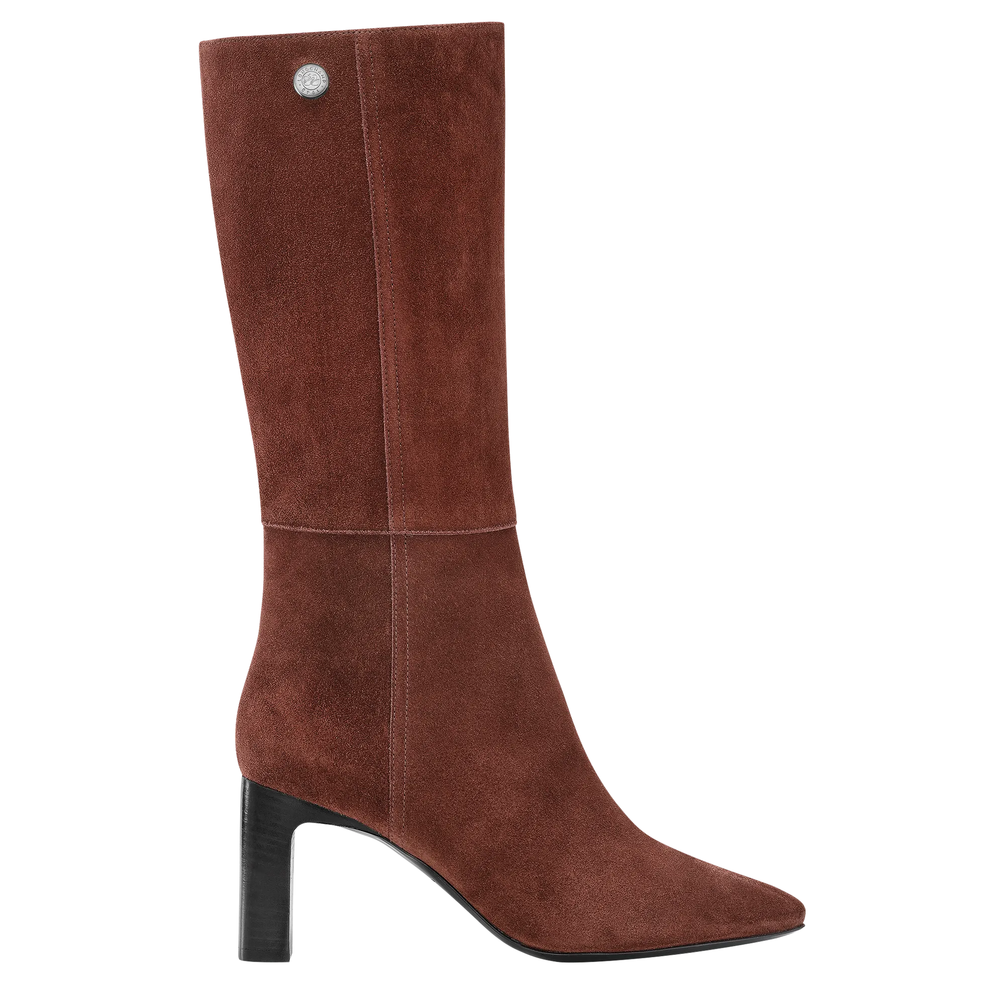 Allure Heel boots Burgundy - Leather