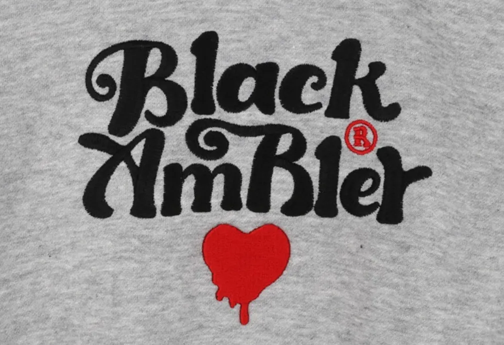 AMBLER  |Unisex Street Style Logo Hoodies & Sweatshirts