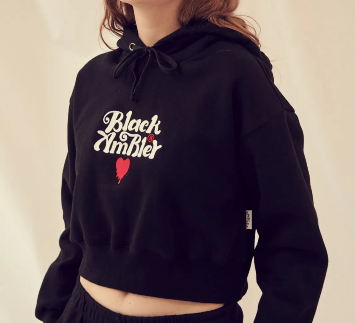 AMBLER  |Unisex Street Style Logo Hoodies & Sweatshirts