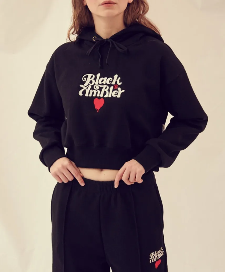 AMBLER  |Unisex Street Style Logo Hoodies & Sweatshirts