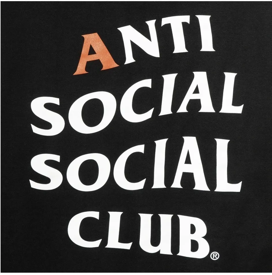 ANTI SOCIAL SOCIAL CLUB  |Unisex Street Style Logo Hoodies