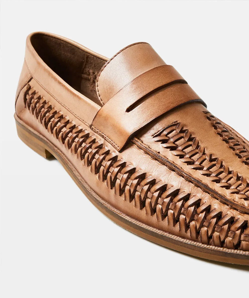 Arvust Ceduna Slip On Loafers Tan