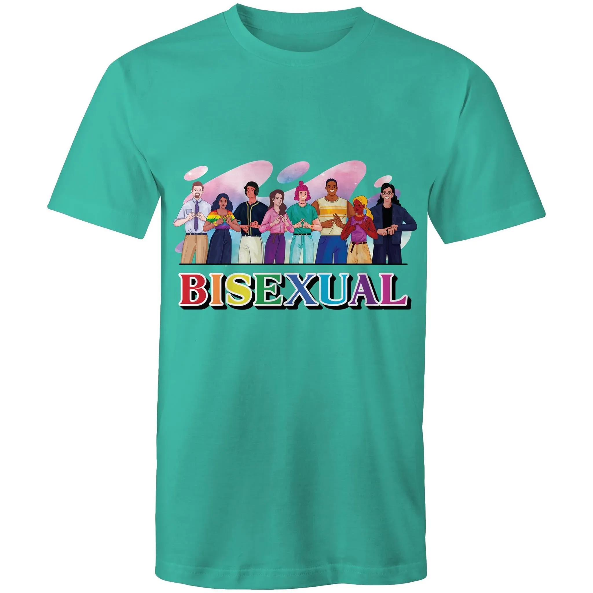 Auslan BISEXUAL T-Shirt Unisex (B016)