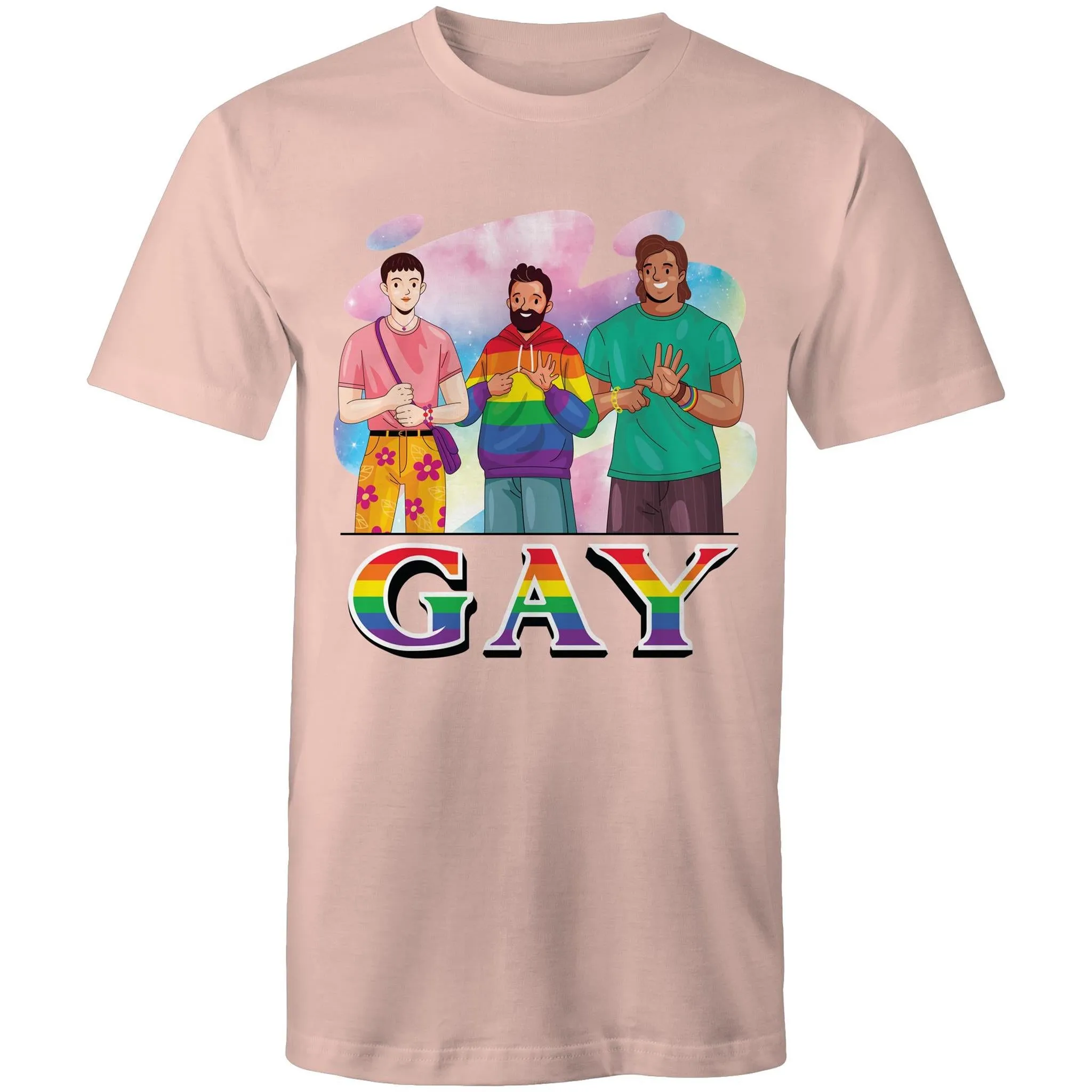 Auslan GAY T-Shirt Unisex (LG041)