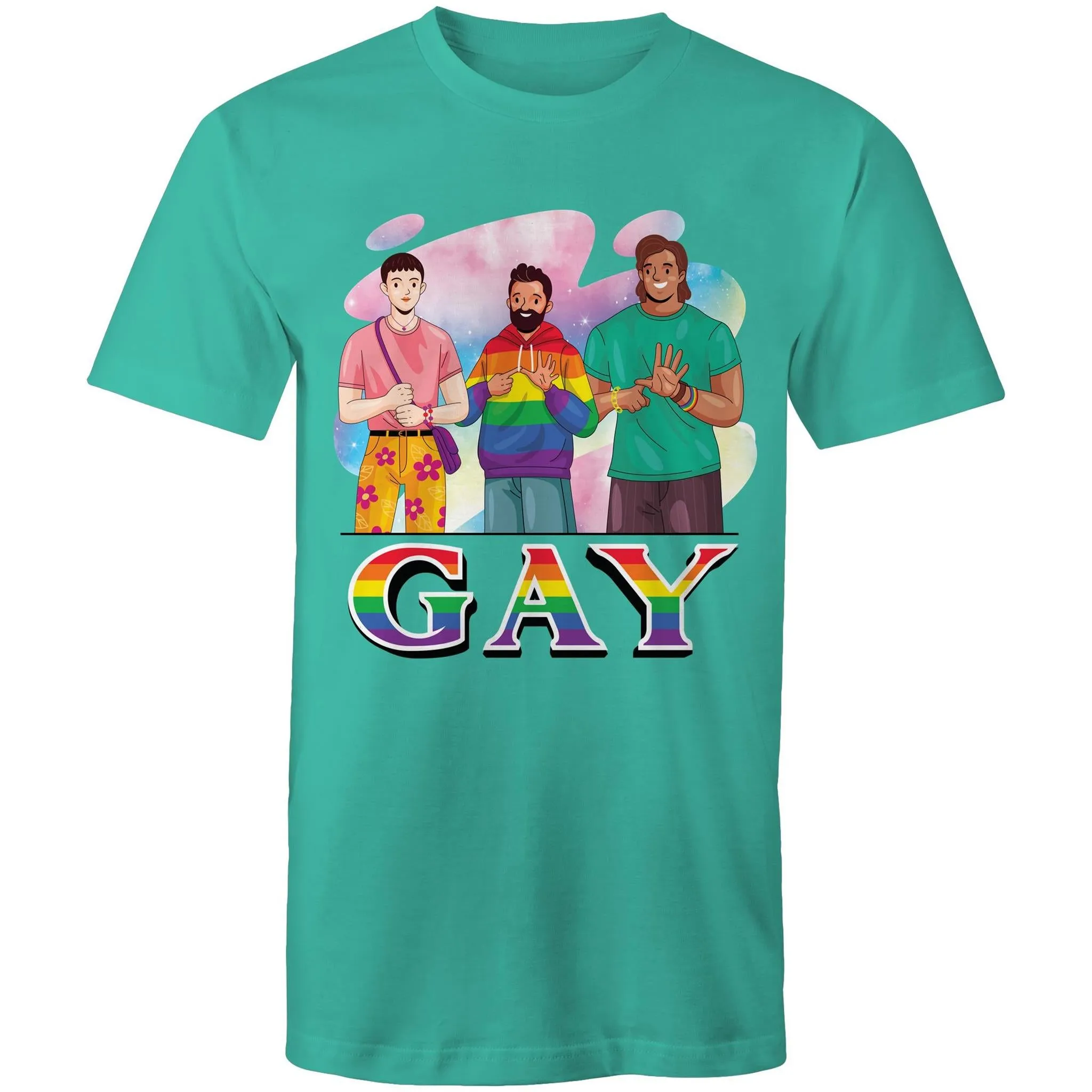 Auslan GAY T-Shirt Unisex (LG041)