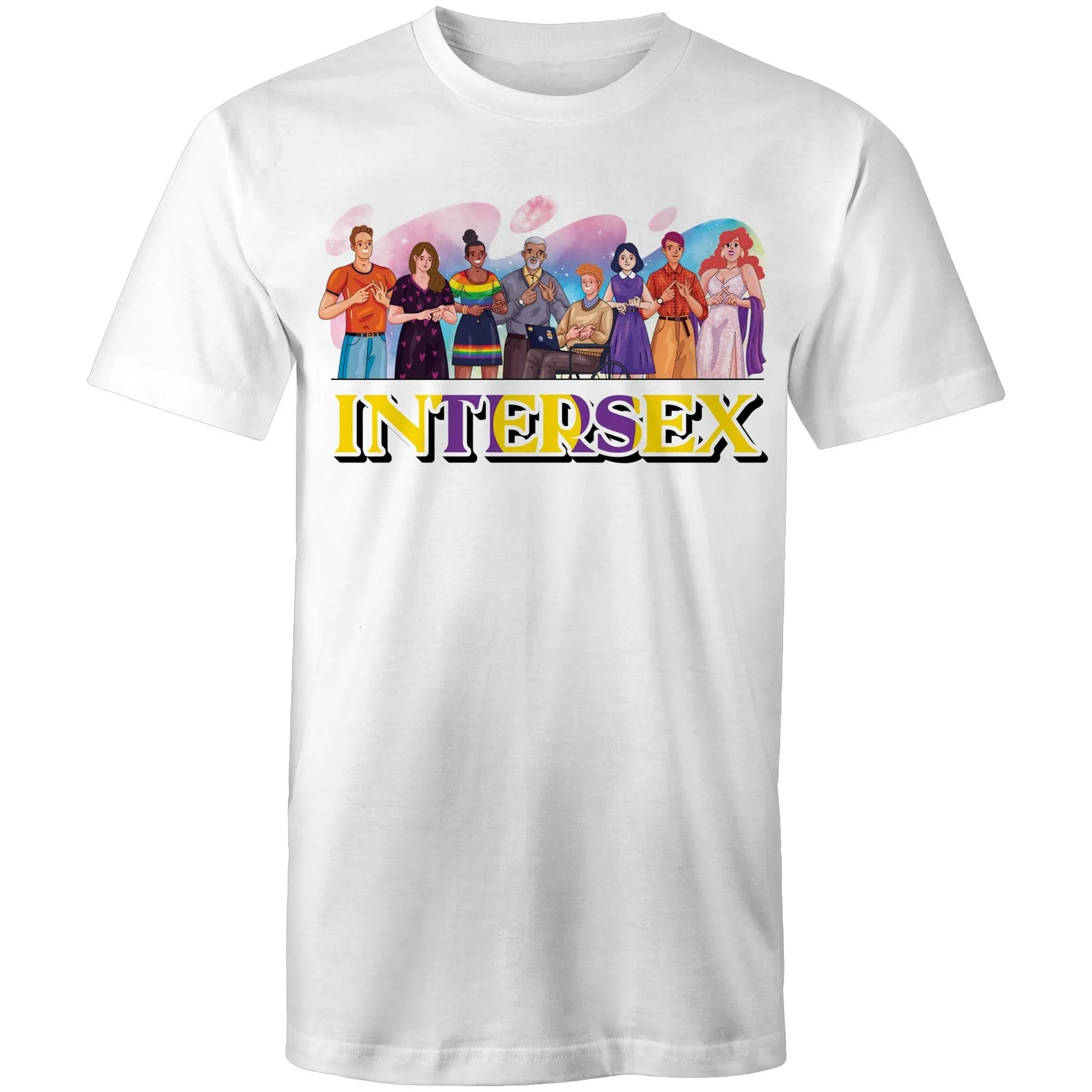 Auslan INTERSEX T-Shirt Unisex (IN007)