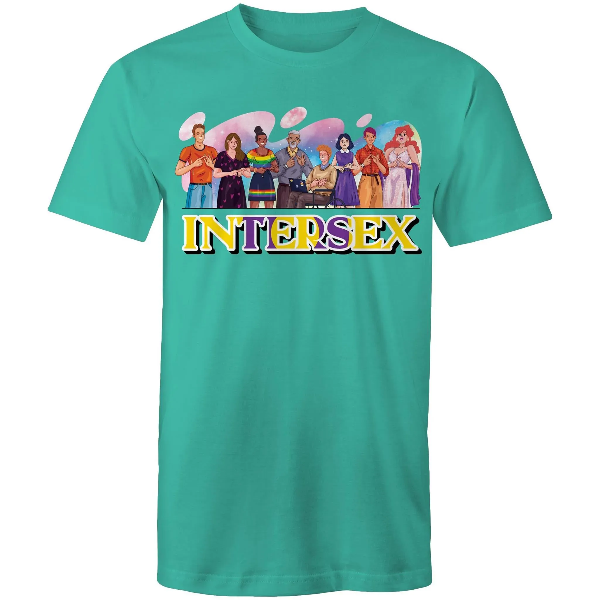 Auslan INTERSEX T-Shirt Unisex (IN007)