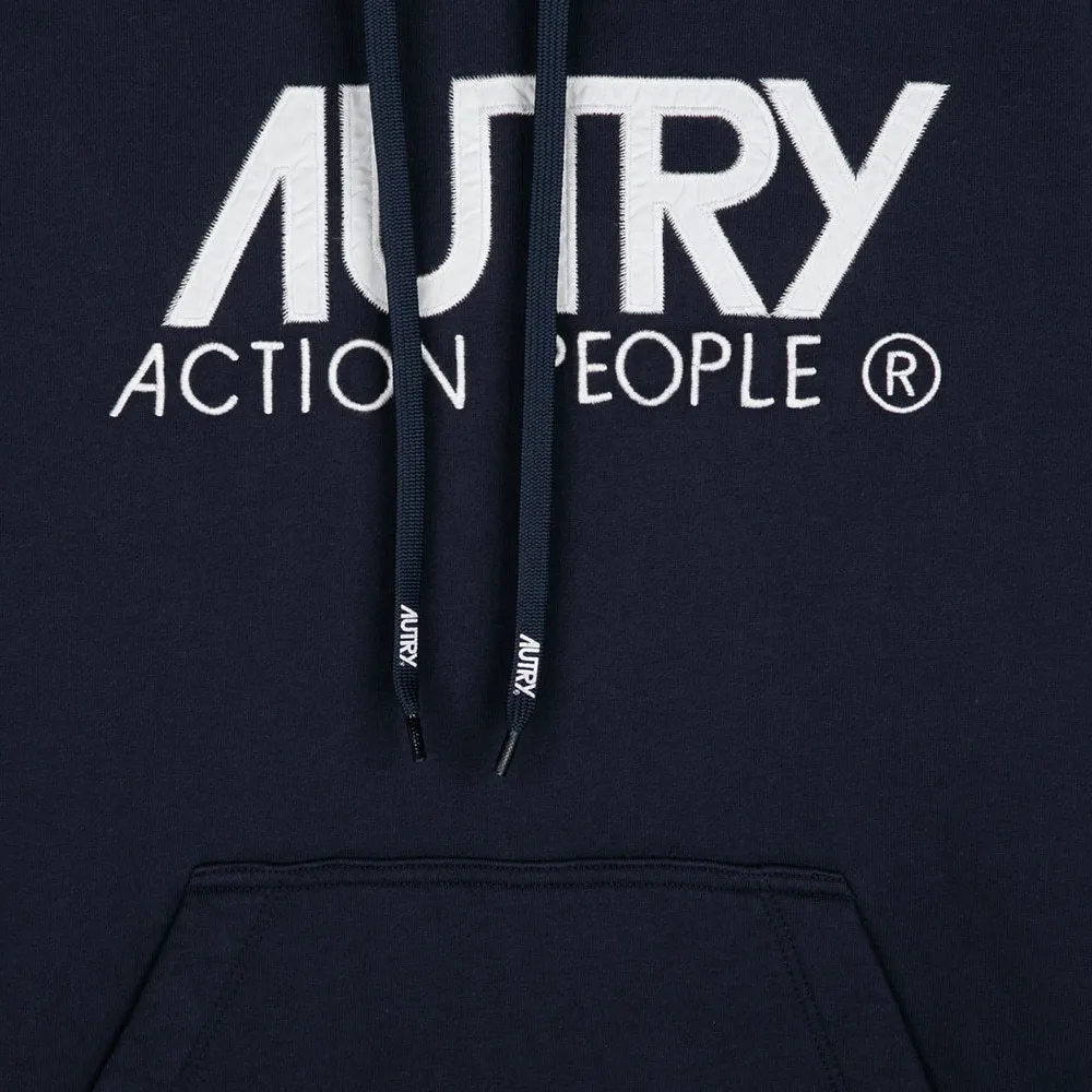 AUTRY  |Unisex Street Style Logo Hoodies & Sweatshirts