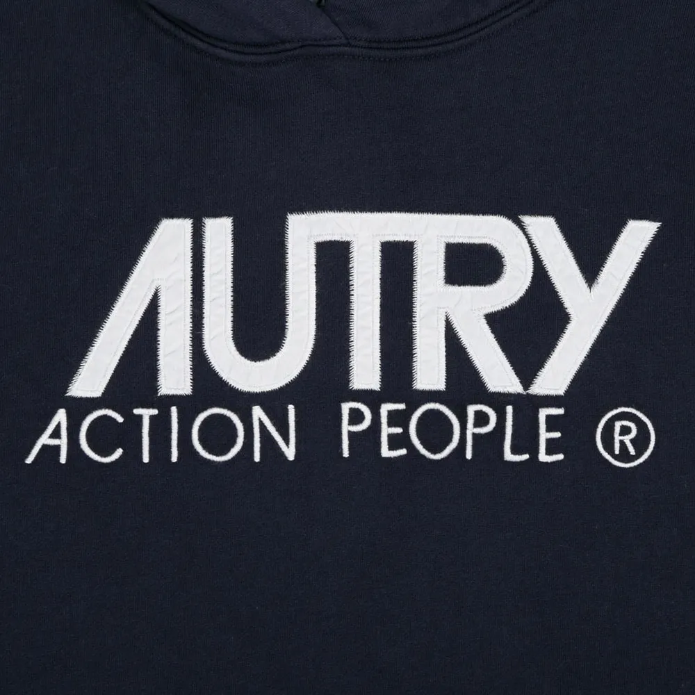 AUTRY  |Unisex Street Style Logo Hoodies & Sweatshirts