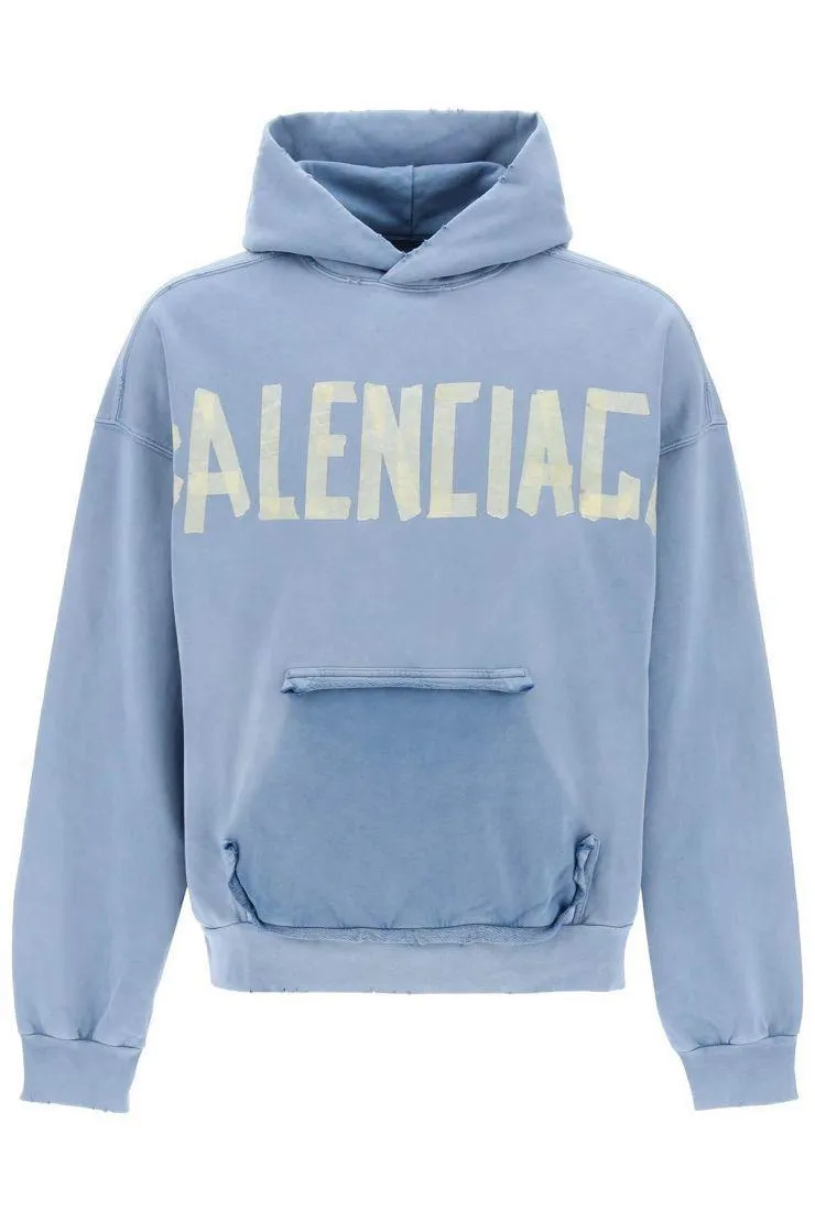 BALENCIAGA  |Unisex Long Sleeves Plain Cotton Hoodies & Sweatshirts