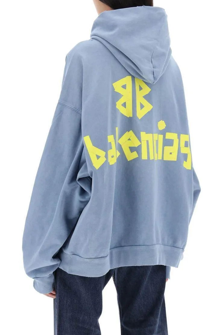 BALENCIAGA  |Unisex Long Sleeves Plain Cotton Hoodies & Sweatshirts