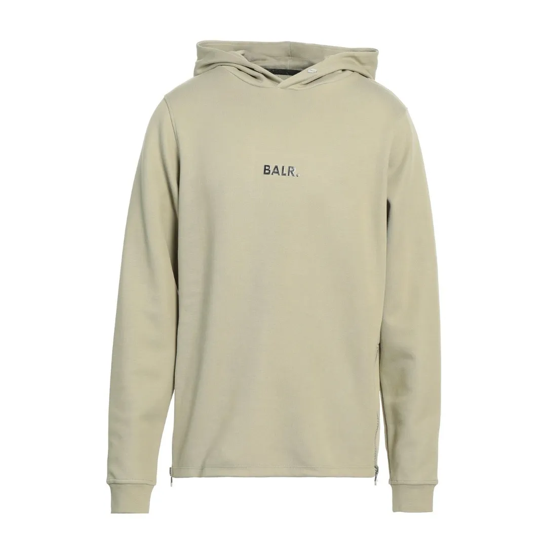 BALR  |Unisex Street Style Long Sleeves Plain Cotton Logo Hoodies