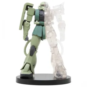 Banpresto Mobile Suit Gundam Internal Structure MS-06F Zaku II Ver. A Figure (green / clear)