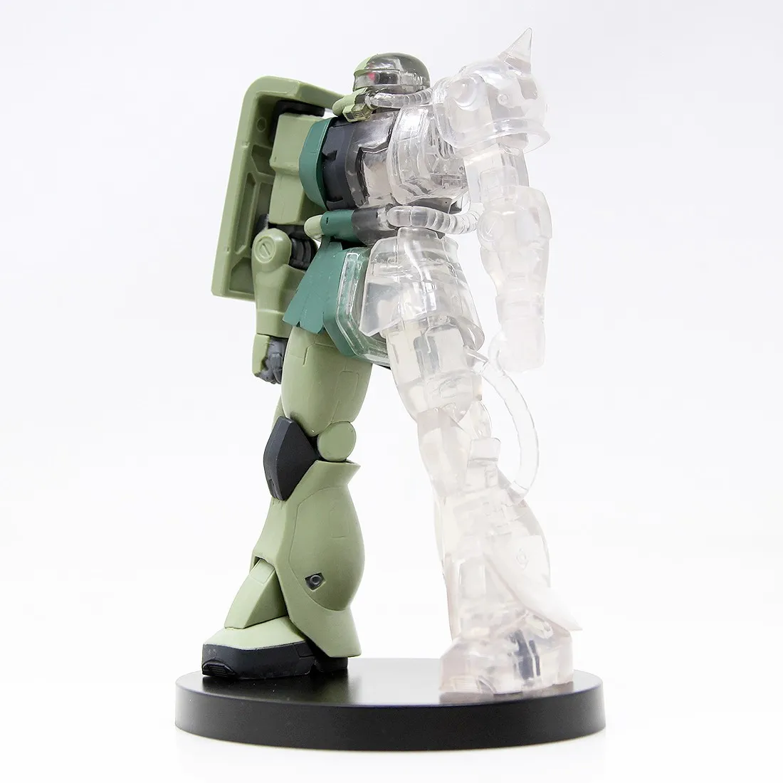 Banpresto Mobile Suit Gundam Internal Structure MS-06F Zaku II Ver. A Figure (green / clear)