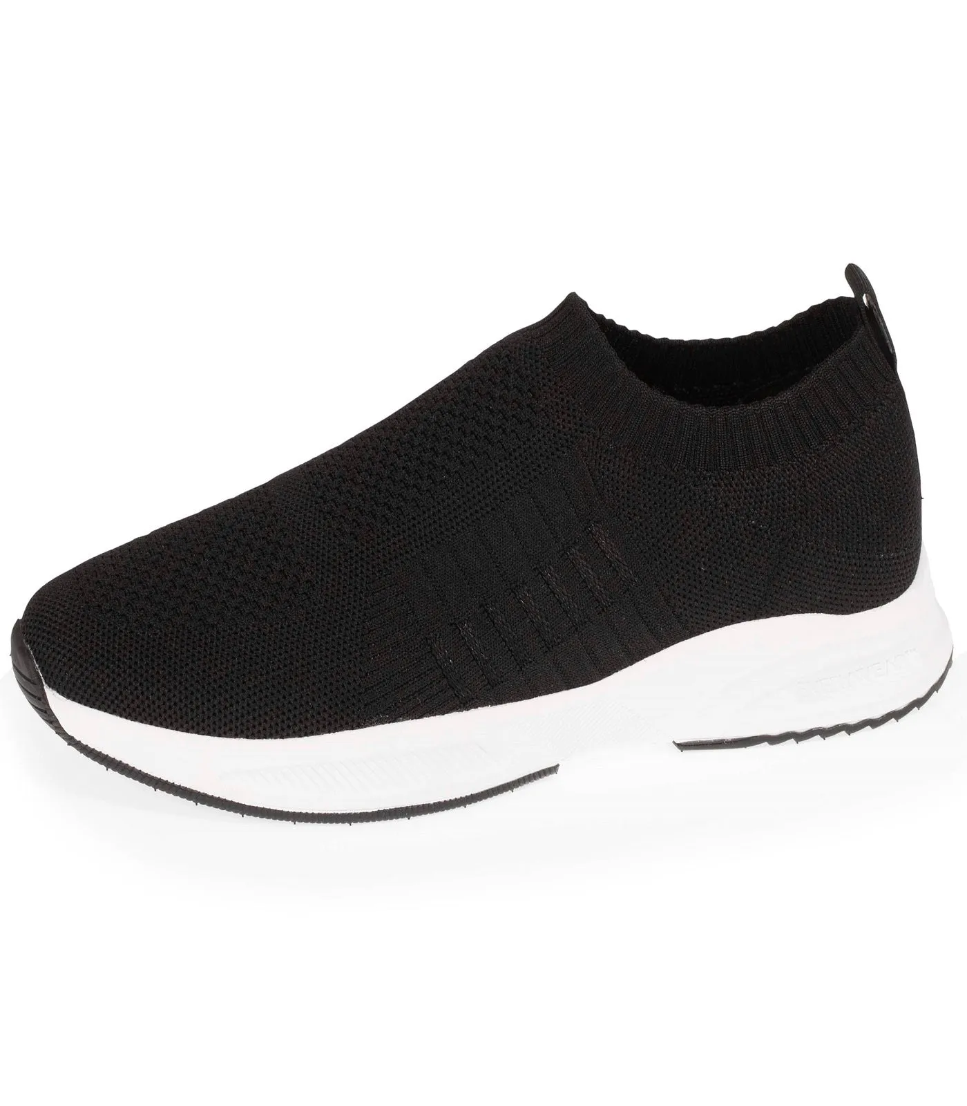 Baskets Confort Homme Slip-on noir