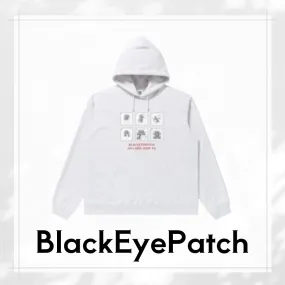 BlackEyePatch  |Street Style Long Sleeves Logo Skater Style Hoodies