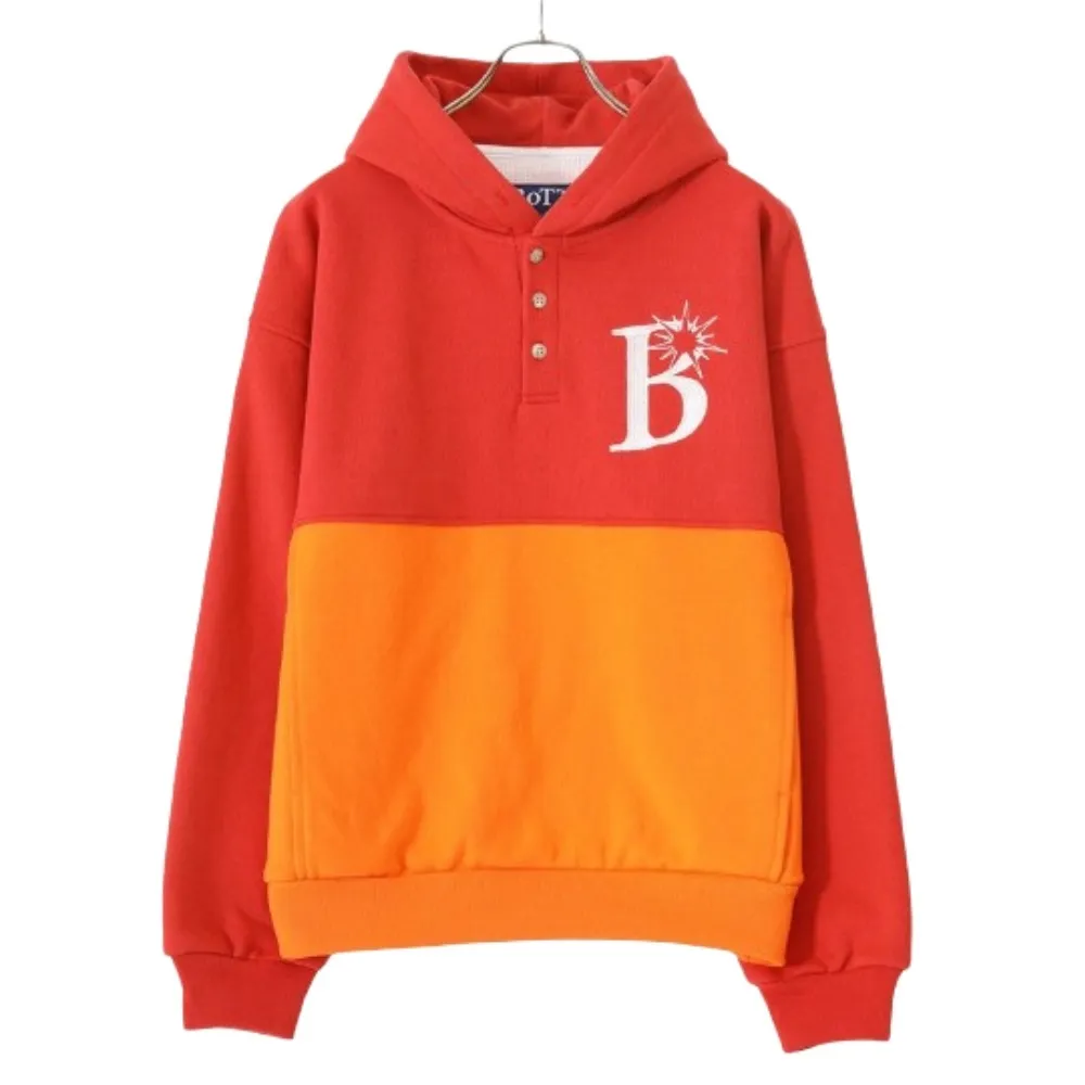 BoTT  |Street Style Long Sleeves Cotton Logo Skater Style Hoodies