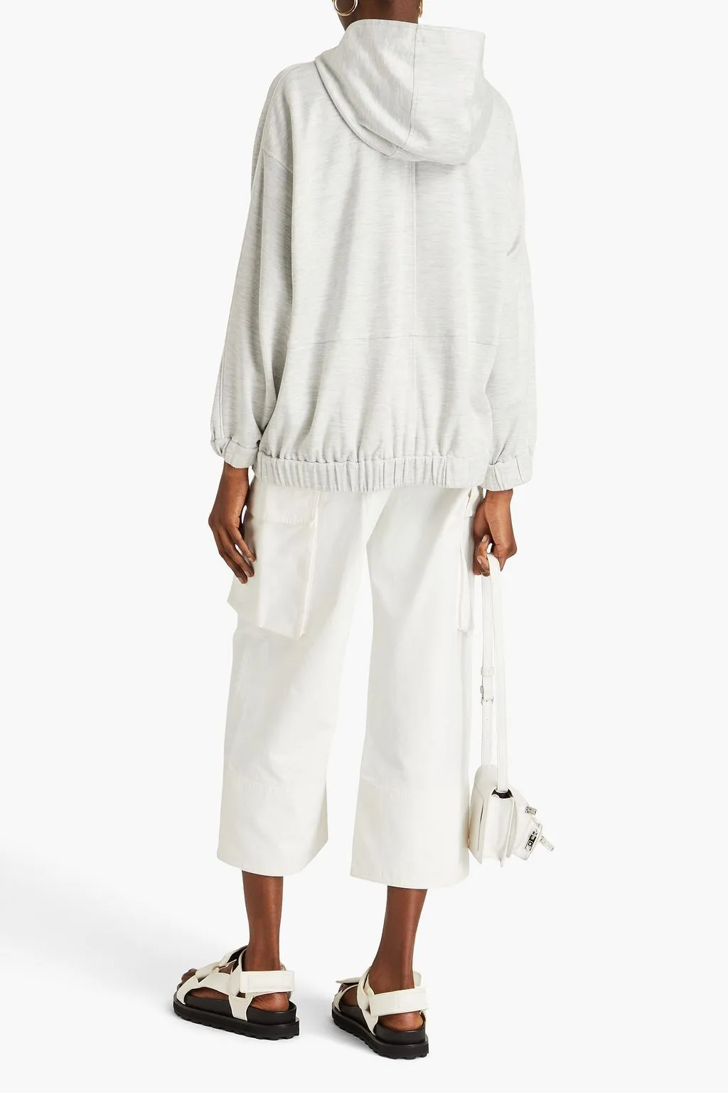 BRUNELLO CUCINELLI  |Silk Street Style Plain Cotton Hoodies & Sweatshirts