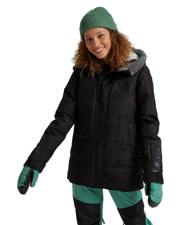 Burton Womens Larosa Jacket - True Black - 2021 (S)