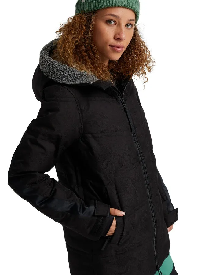 Burton Womens Larosa Jacket - True Black - 2021 (S)