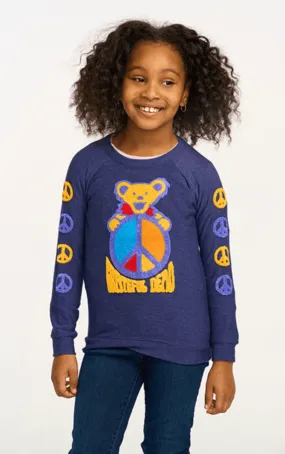 Chaser Peach Bear Shirt in Night