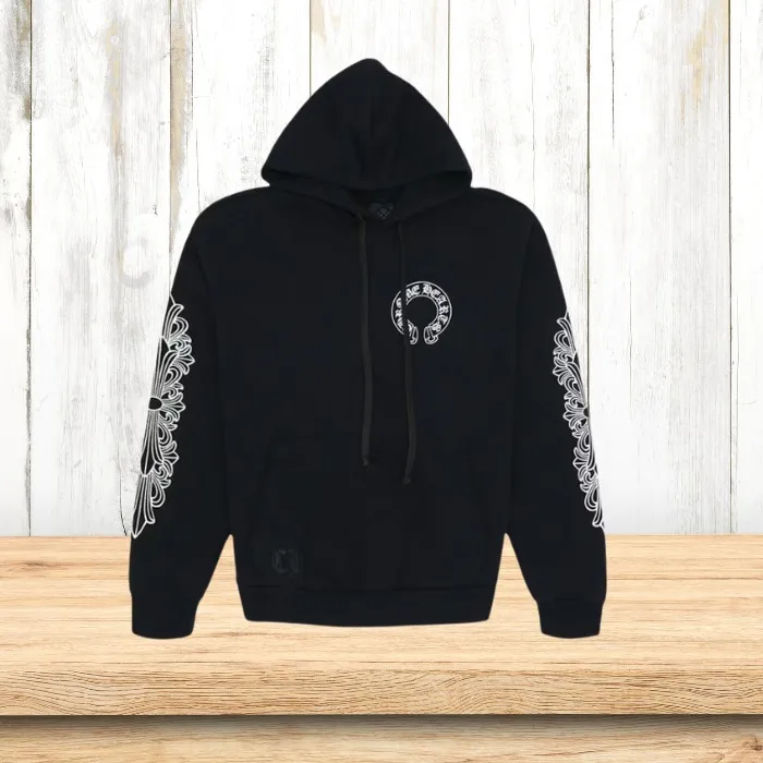 CHROME HEARTS  |Street Style Logo Hoodies & Sweatshirts