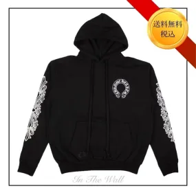 CHROME HEARTS  |Unisex Street Style Bridal Logo Hoodies