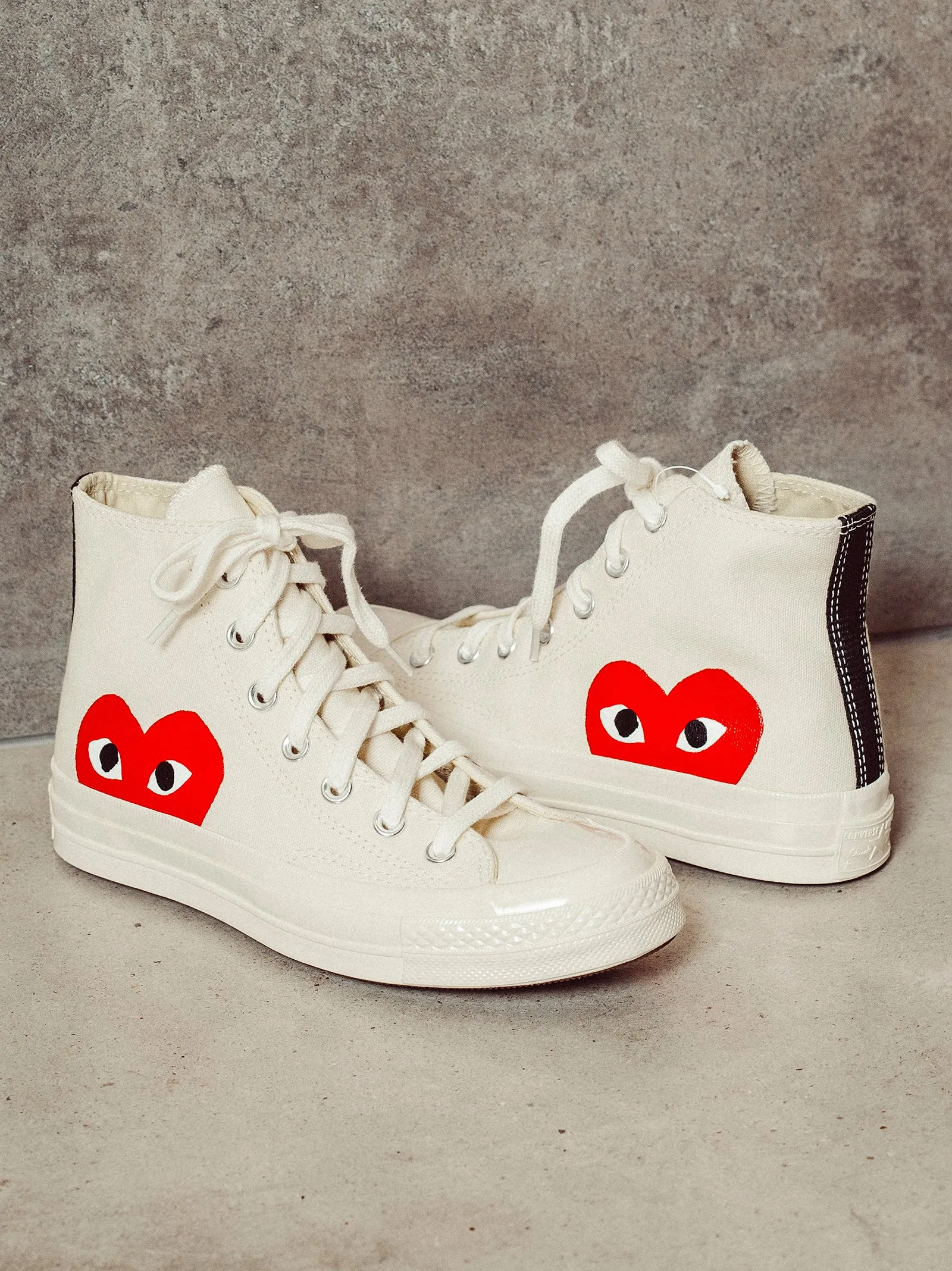 Converse x Comme des Garons PLAY Sneaker alta Chuck 70