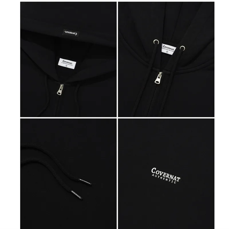 COVERNAT  |Unisex Street Style Logo Hoodies & Sweatshirts