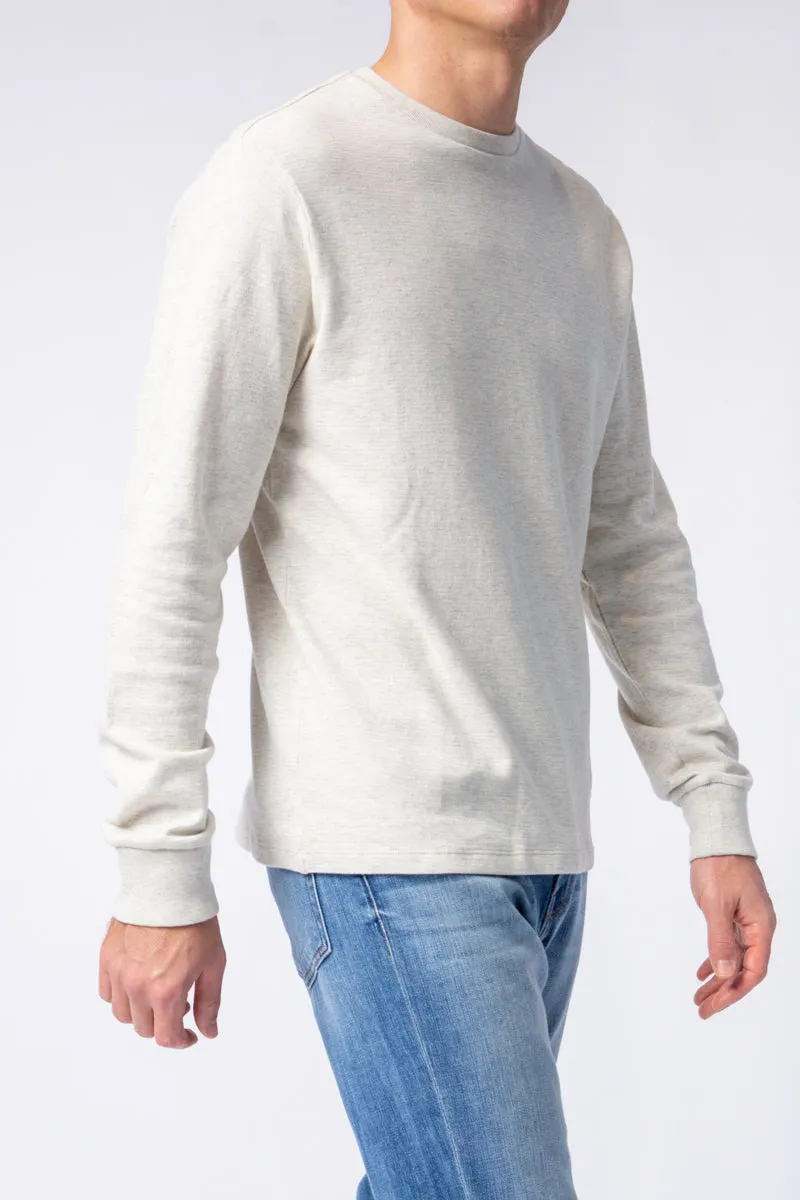 Crewneck Shirt in Oatmeal Heather