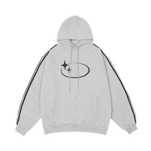 CROSS DRESSLY  |Unisex Long Sleeves Plain Cotton Logo Hoodies & Sweatshirts