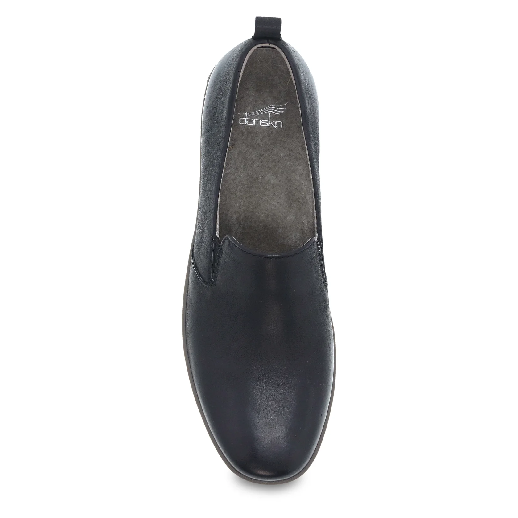 Dansko Women’s Linley Slip On Shoes- Black Burnished