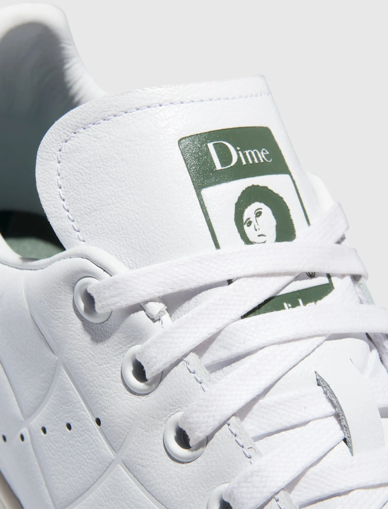 DIME X STAN SMITH WHITE/COLLEGIATE GREEN