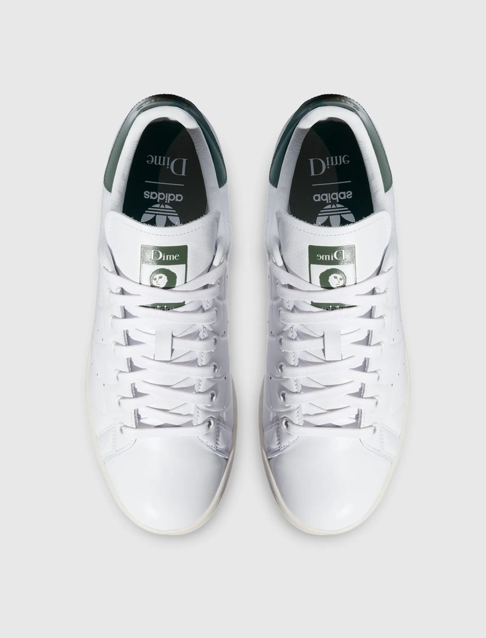 DIME X STAN SMITH WHITE/COLLEGIATE GREEN