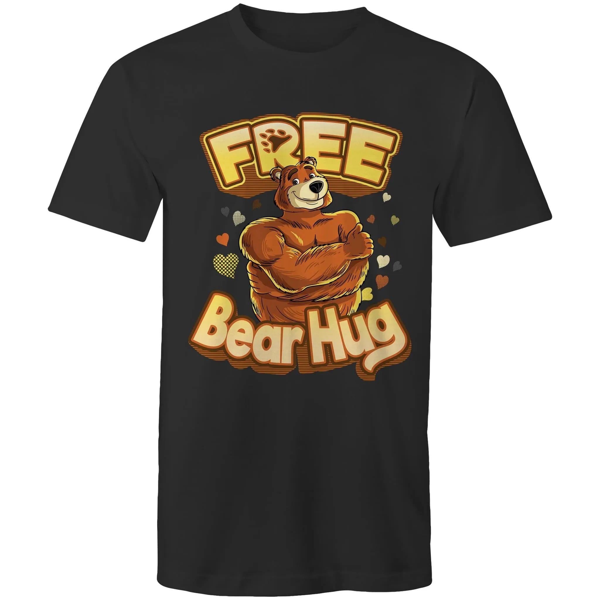 Free Bear Hug T-Shirt Unisex (G034)