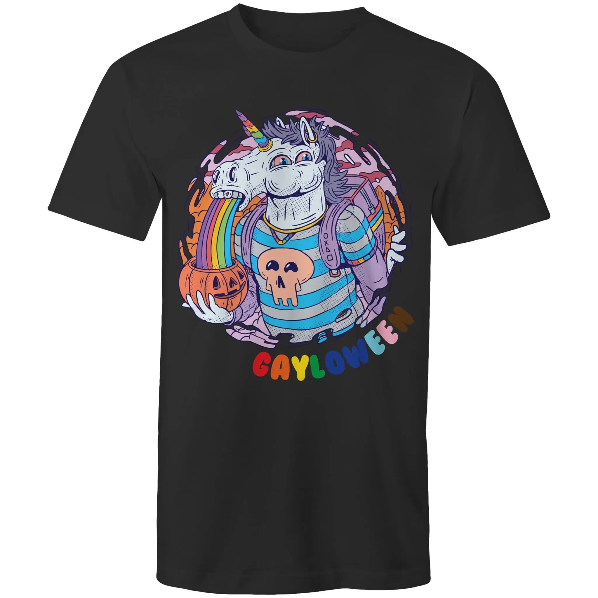 Gayloween Unicorn T-Shirt Unisex (LG117)