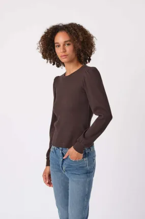 Girly Thermal Sweater - Espresso