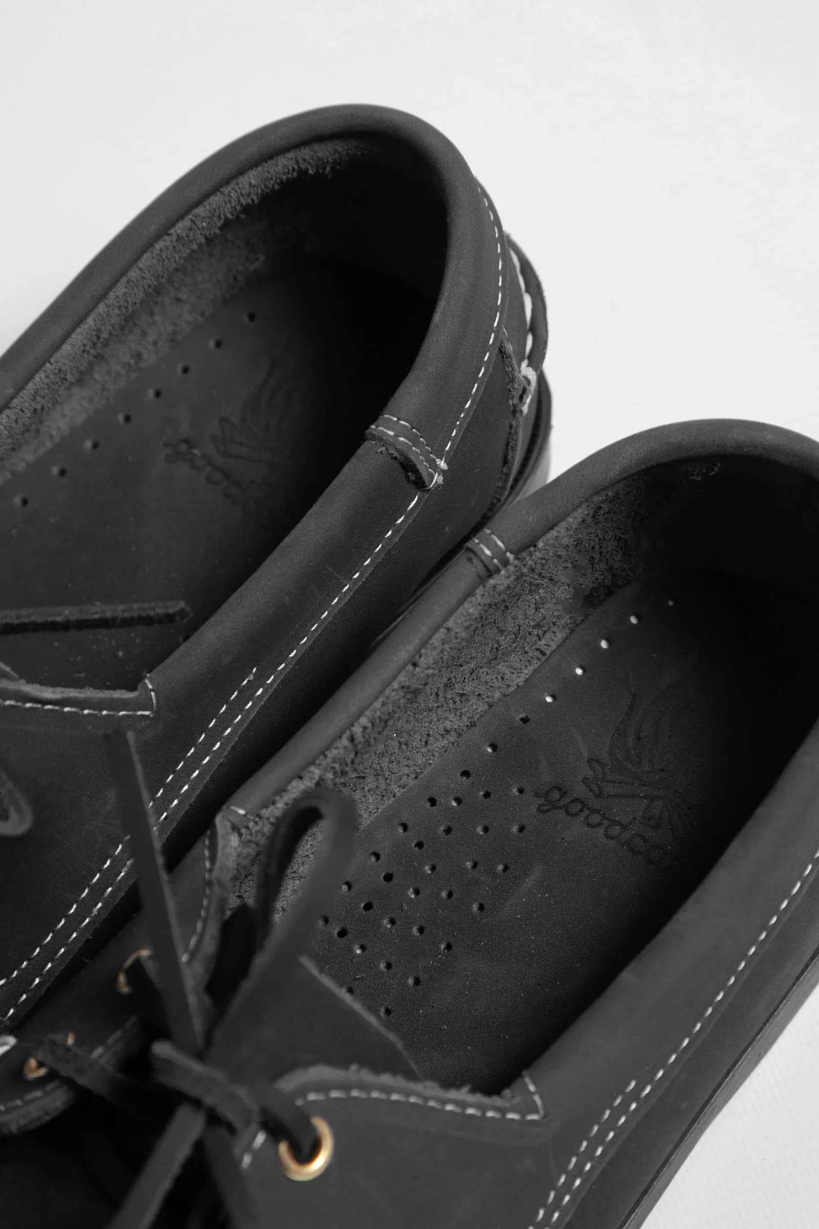 Goodcamp - Deck Loafer Shoes - Black