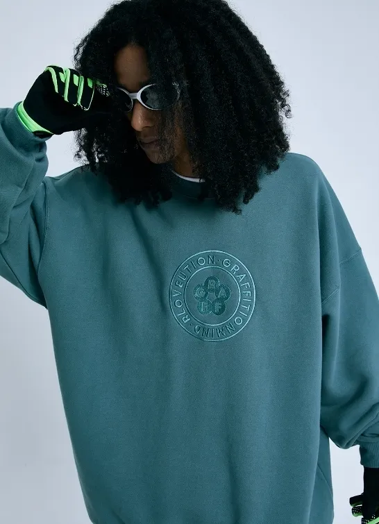 GRAFFITIONMIND  |Unisex Street Style Cotton Logo Hoodies & Sweatshirts