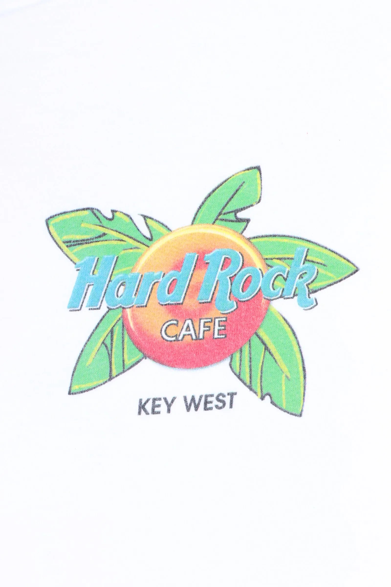 HARD ROCK CAFE Key West Musical Dodo & Fish Tee USA Made (L)