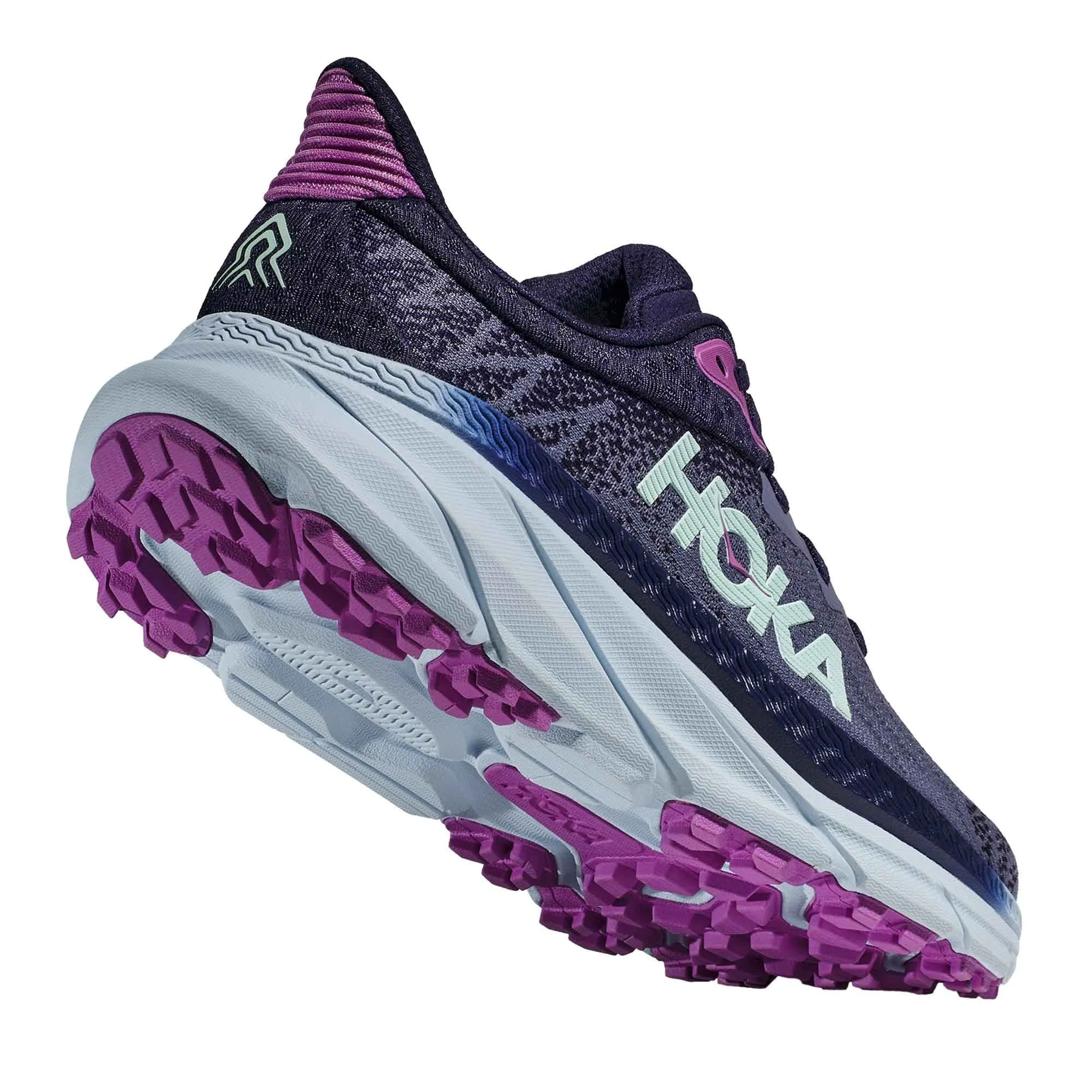 Hoka  Challenger 7 Wide D Womens Trail Running Shoes Meteor/Night Sky