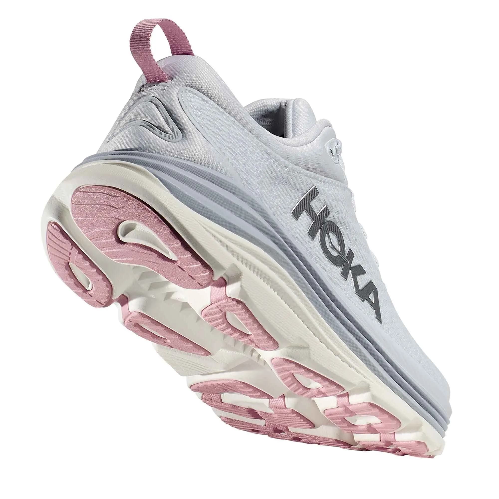 Hoka  Gaviota 5 Wide Womens Running Shoes Sea Ice/Pink Twilight