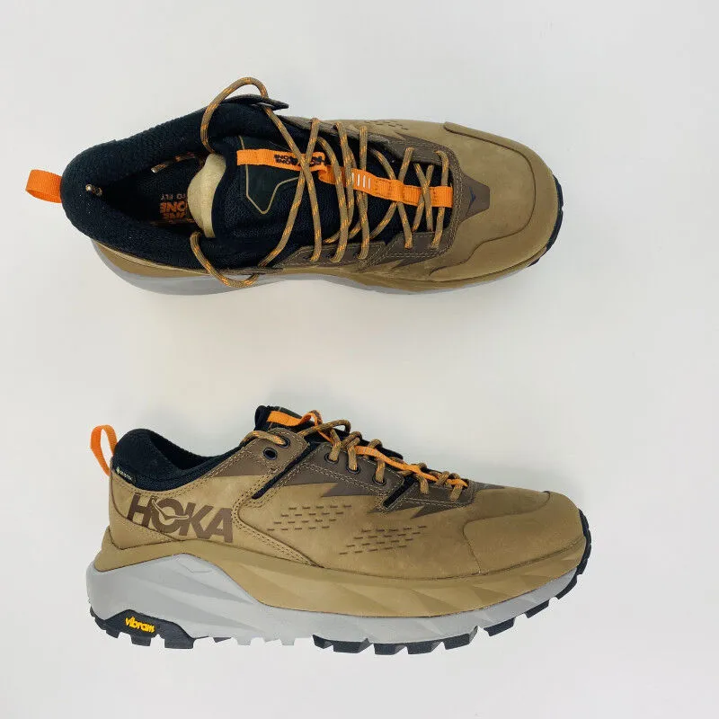 Hoka M Kaha Low GTX - Second Hand Walking shoes - Men's - Brown - 44 | Hardloop