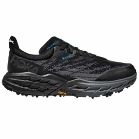 Hoka  Speedgoat 5 Gore-Tex Mens Waterproof Trail Running Shoes Black/Black