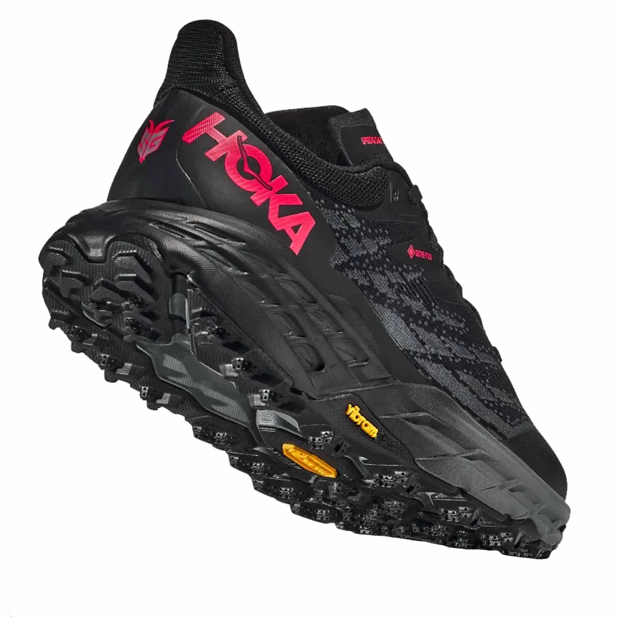 Hoka  Speedgoat 5 Gore-Tex Womens Waterproof Trail Running Shoes Black/Black