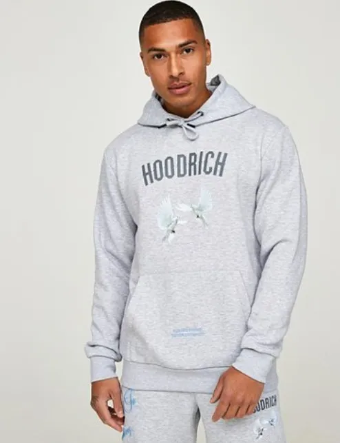 HOODRICH  |Unisex Street Style Plain Logo Skater Style Hoodies