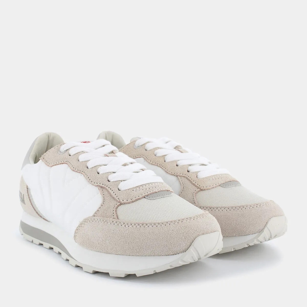 HZ-E24D-06BIANCO/SABBIA- SNEAKERS